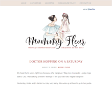 Tablet Screenshot of mommyfleur.com